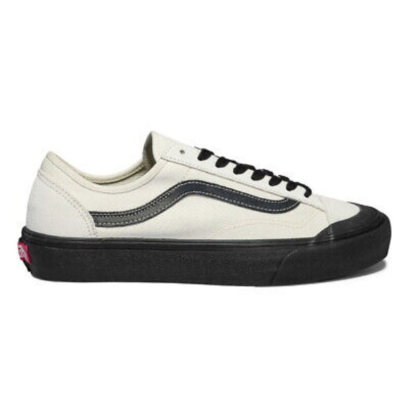 Vans Style 36 Decon SF Salt Wash Marshmallow/Black Sneakers 2022 - Picture 2 of 4